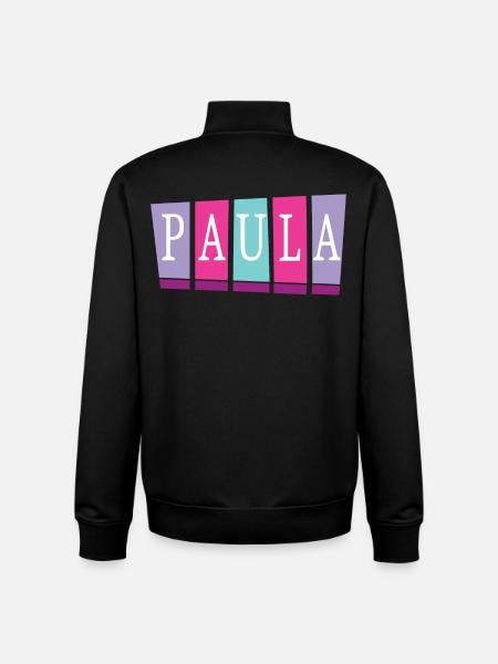 Paula - Unisex Organic Zip Sweatshirt by Stanley/Stella - black
