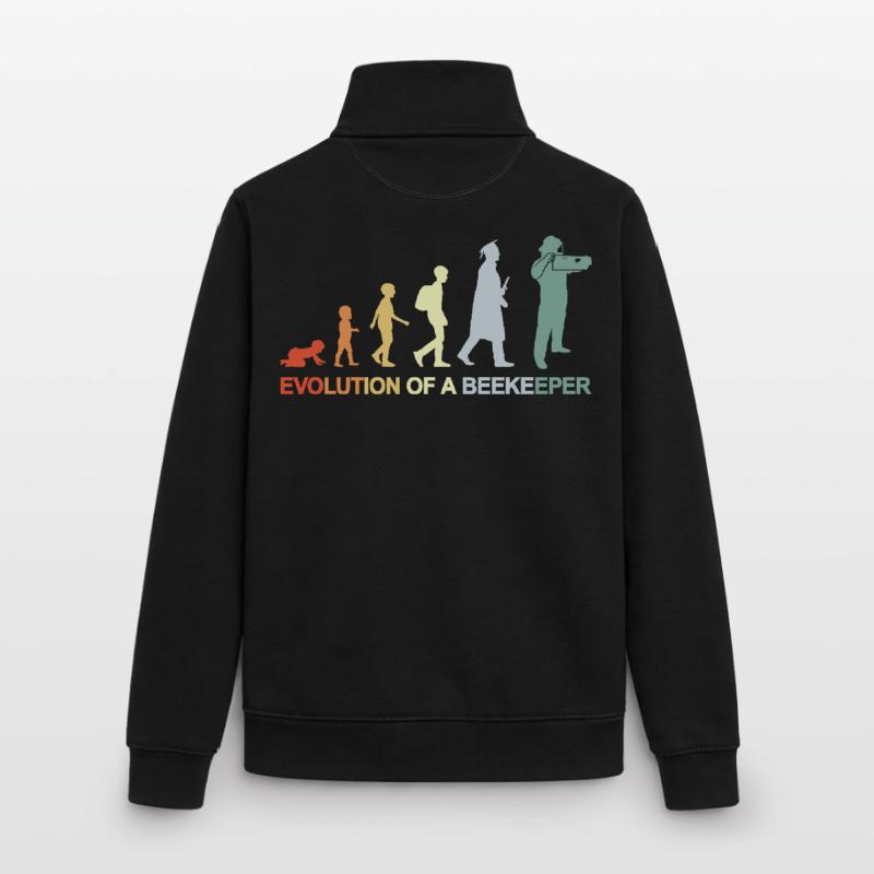 Beekeeper Evolution Unisex Organic Zip Sweatshirt by Stanley/Stella