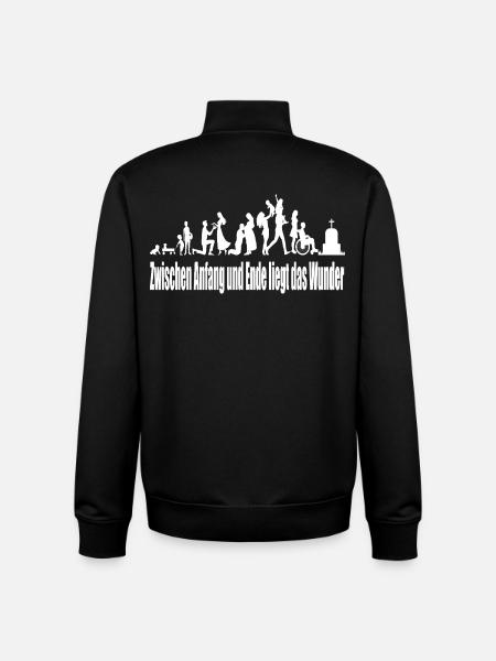Diversity of Community Lives - Unisex Organic Zip Sweatshirt by Stanley/Stella - black