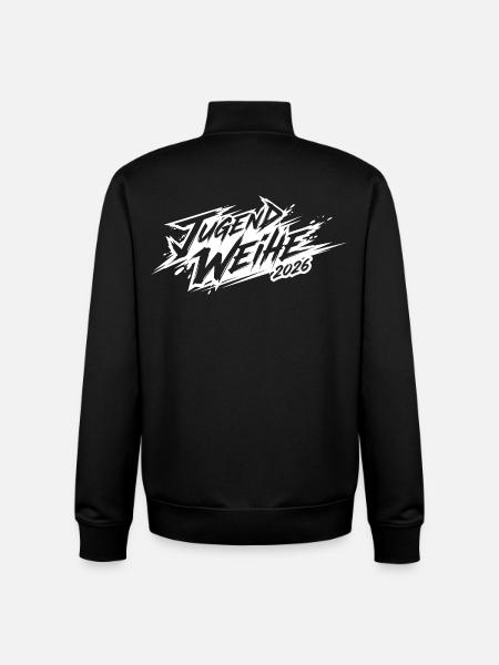 Jugendweihe 2026 - Unisex Organic Zip Sweatshirt von Stanley/Stella - Schwarz