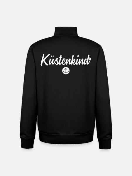 Küstenkind - Unisex Organic Zip Sweatshirt von Stanley/Stella - Schwarz