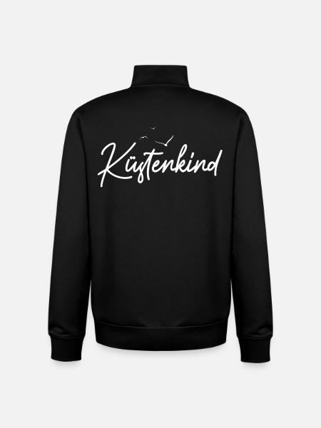Küstenkind - Unisex Organic Zip Sweatshirt von Stanley/Stella - Schwarz