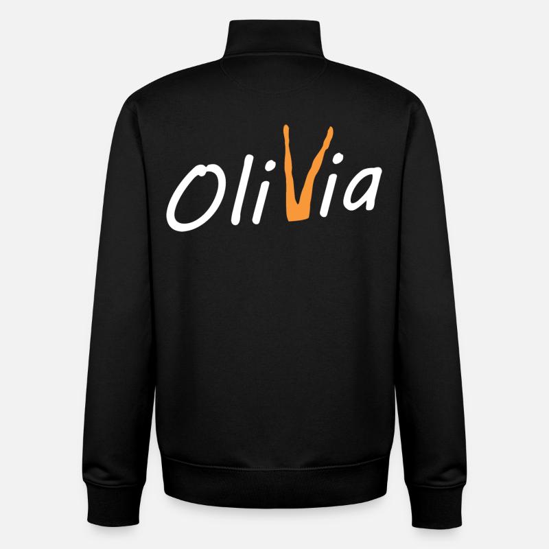 Olivia Bein - Unisex Organic Zip Sweatshirt von Stanley/Stella - Schwarz