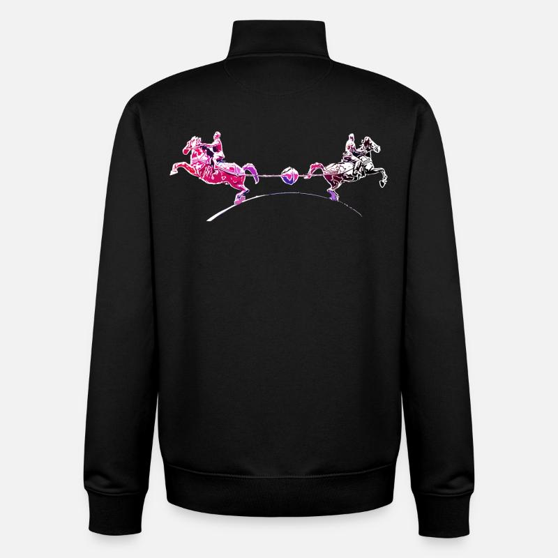 Magdeburger | Magdeburg | Halbkugel-Experiment - Unisex Organic Zip Sweatshirt von Stanley/Stella - Schwarz