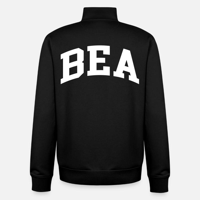 Bea - Unisex Organic Zip Sweatshirt von Stanley/Stella - Schwarz