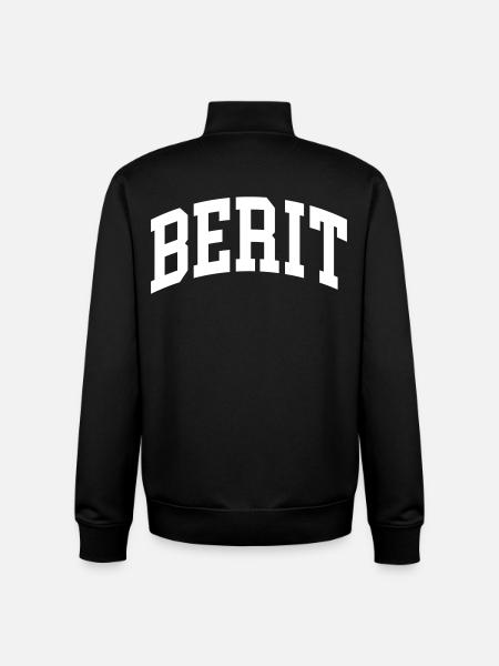 Berit - Unisex Organic Zip Sweatshirt von Stanley/Stella - Schwarz
