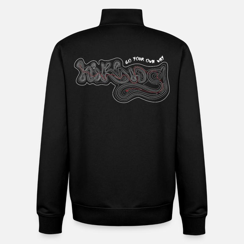 Outdoor - Unisex Organic Zip Sweatshirt von Stanley/Stella - Schwarz
