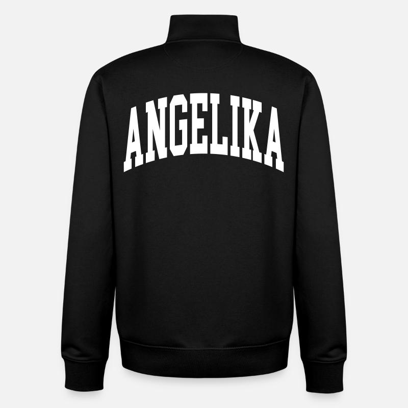 Angelika - Unisex Organic Zip Sweatshirt von Stanley/Stella - Schwarz