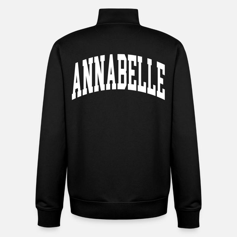 Annabelle - Unisex Organic Zip Sweatshirt von Stanley/Stella - Schwarz