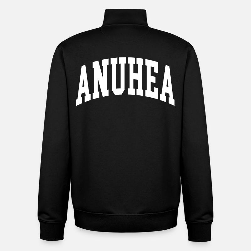 Anuhea - Sweat zippé unisexe en coton bio Stanley/Stella - noir