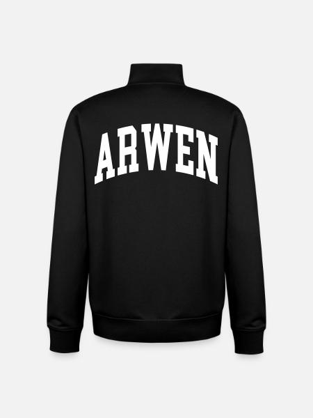 Arwen - Unisex Organic Zip Sweatshirt by Stanley/Stella - black