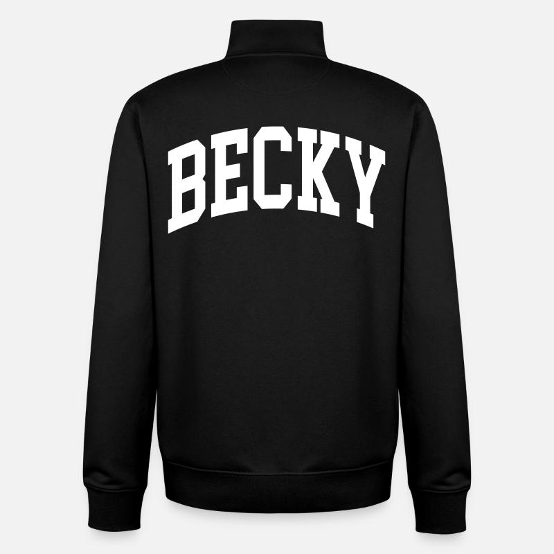Becky - Unisex Organic Zip Sweatshirt von Stanley/Stella - Schwarz