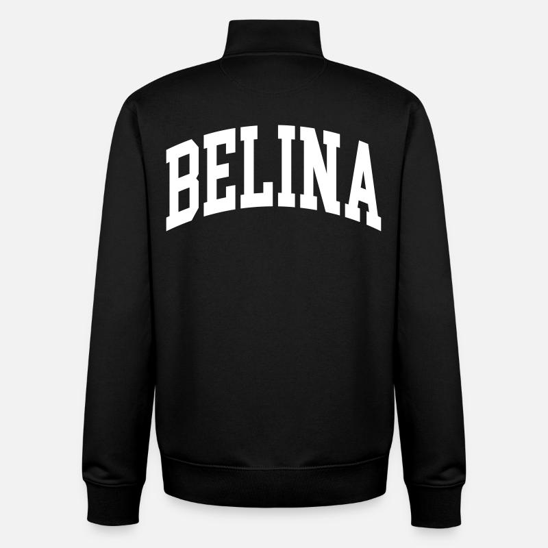 Belina - Unisex Organic Zip Sweatshirt von Stanley/Stella - Schwarz