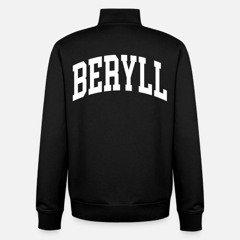Beryl - Unisex Organic Zip Sweatshirt by Stanley/Stella - black