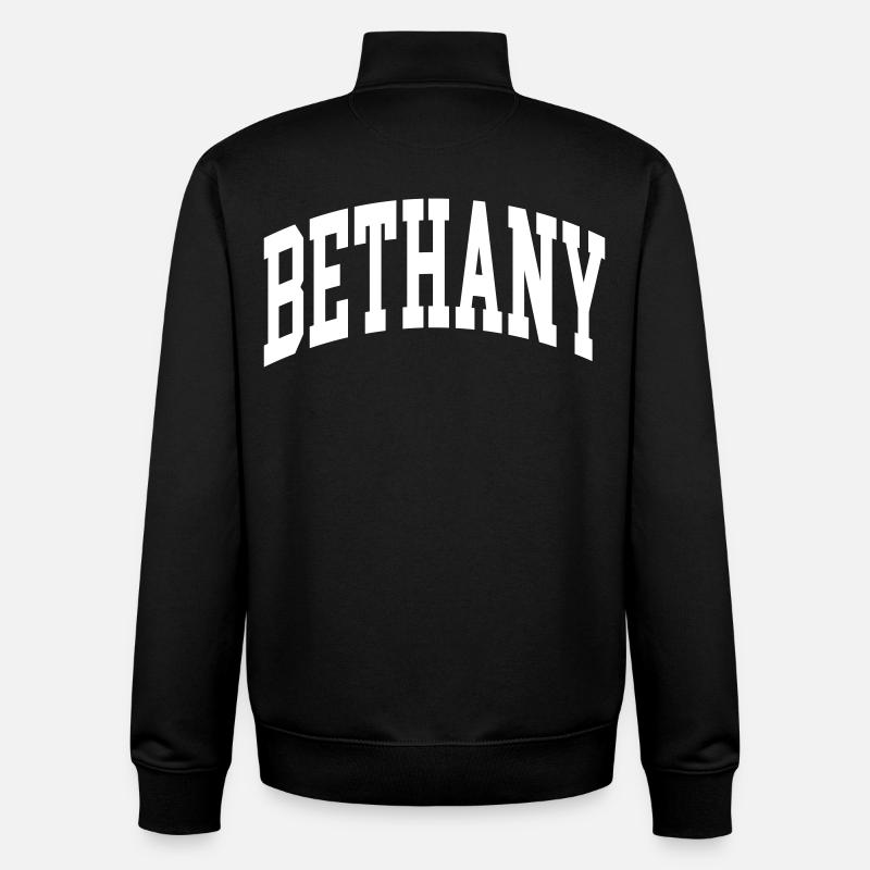 Bethany - Sweat zippé unisexe en coton bio Stanley/Stella - noir