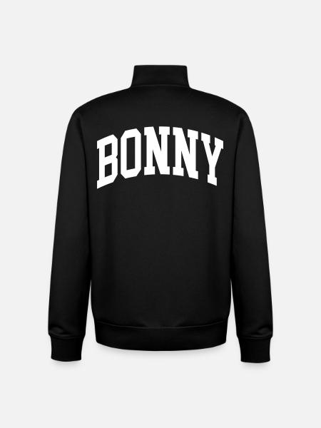 Bonny - Sweat zippé unisexe en coton bio Stanley/Stella - noir