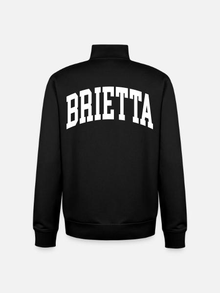 Brietta - Unisex Organic Zip Sweatshirt by Stanley/Stella - black