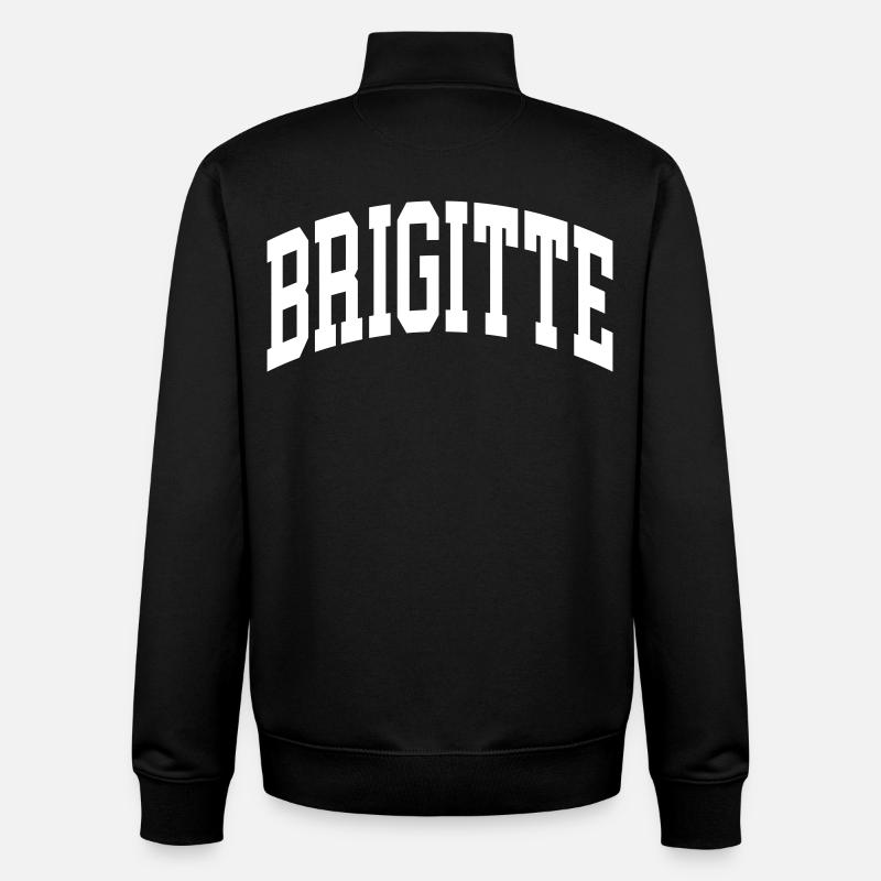 Brigitte - Unisex Organic Zip Sweatshirt von Stanley/Stella - Schwarz