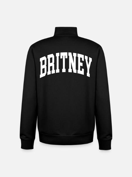 Britney - Unisex Organic Zip Sweatshirt von Stanley/Stella - Schwarz