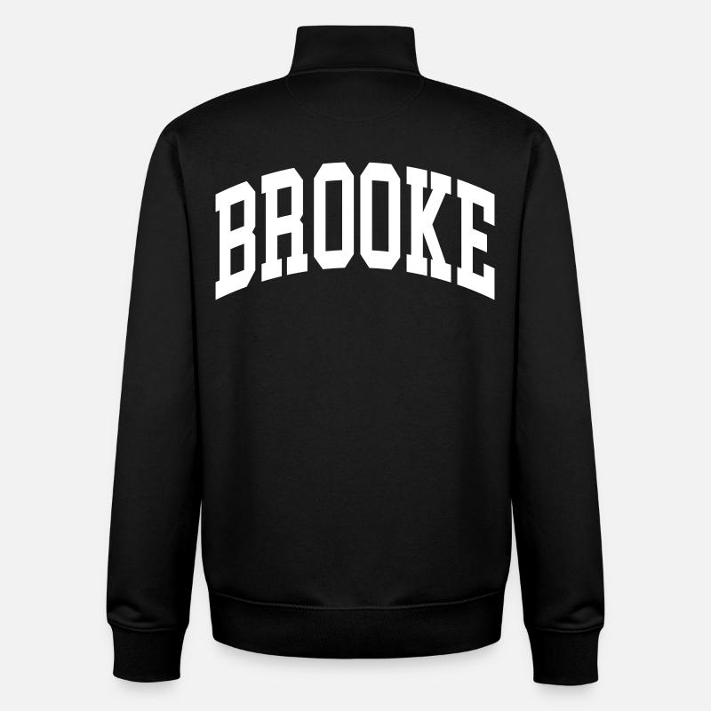 Brooke - Unisex Organic Zip Sweatshirt von Stanley/Stella - Schwarz