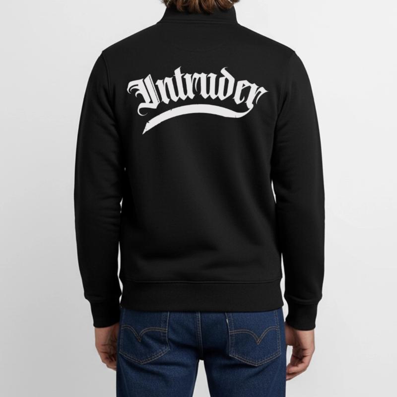 intruder hacker eindringling clan sticker computer Unisex Organic Zip Sweatshirt von Stanley/Stella