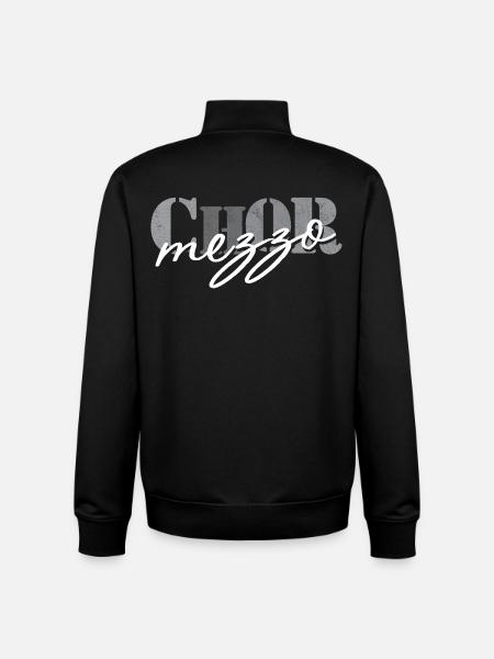 Choir mezzo-soprano - Unisex Organic Zip Sweatshirt by Stanley/Stella - black