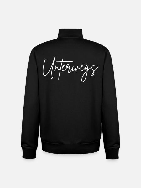 Unterwegs - Unisex Organic Zip Sweatshirt von Stanley/Stella - Schwarz