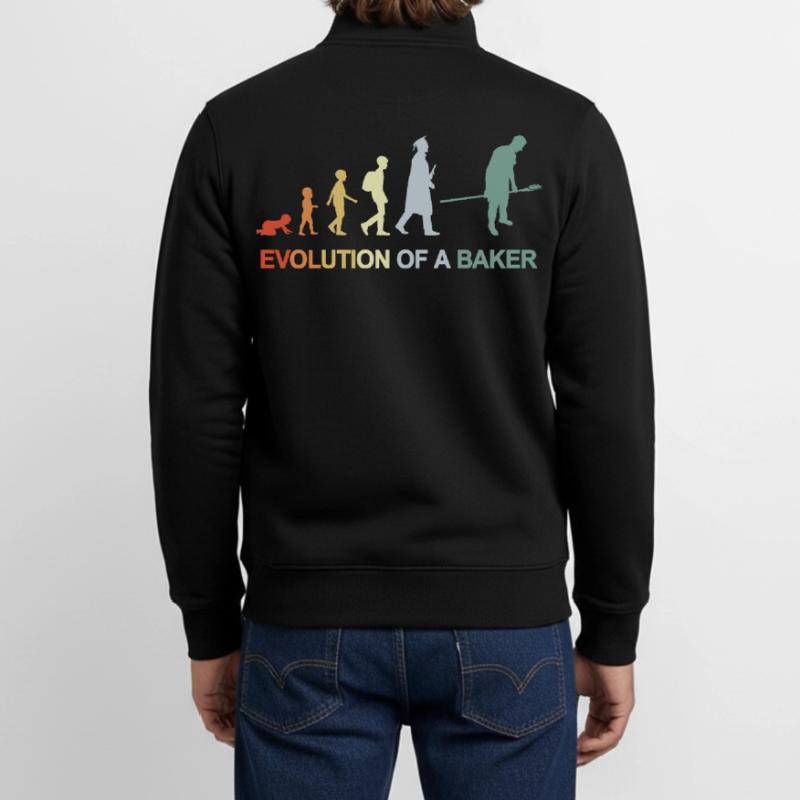 Vintage Baker Evolution Unisex Organic Zip Sweatshirt by Stanley/Stella