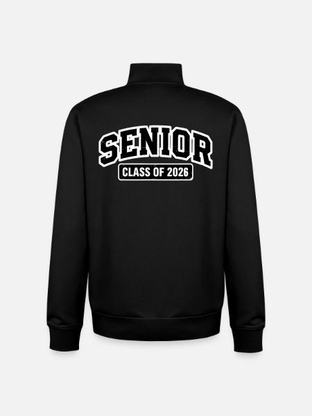 PROMOTION DE TERMINALE 2026 Diplômés Fiers - Sweat zippé unisexe en coton bio Stanley/Stella - noir