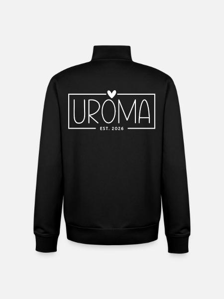 Great-Great-Grandmother Est 2026 - Unisex Organic Zip Sweatshirt by Stanley/Stella - black
