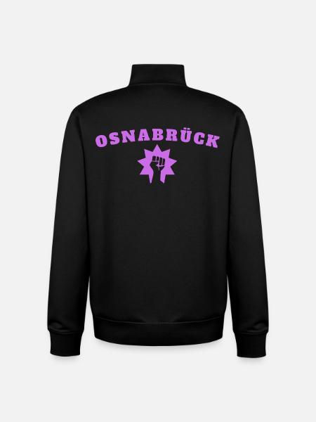 Osnabrück - Unisex Organic Zip Sweatshirt von Stanley/Stella - Schwarz