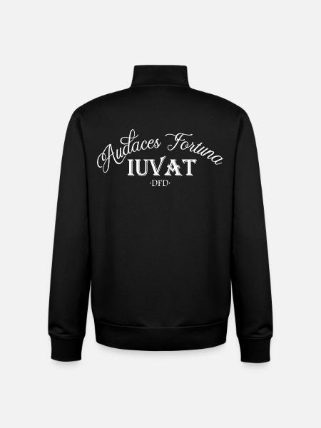Fortune Favours The Bold - Unisex Organic Zip Sweatshirt by Stanley/Stella - black