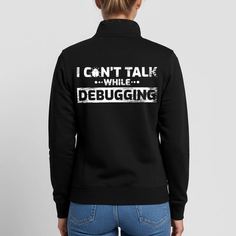 Software Developer Joke Unisex Organic Zip Sweatshirt by Stanley/Stella