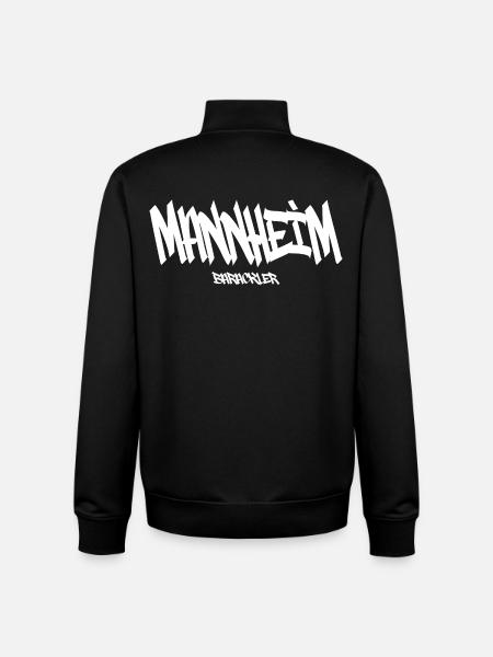 mannheim_barackler - Unisex Organic Zip Sweatshirt by Stanley/Stella - black