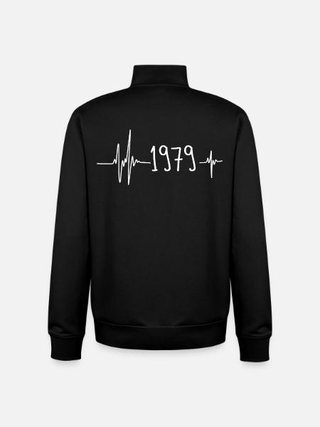 1979 - Unisex Organic Zip Sweatshirt by Stanley/Stella - black