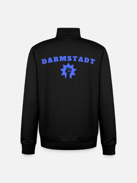 Darmstadt - Sweat zippé unisexe en coton bio Stanley/Stella - noir