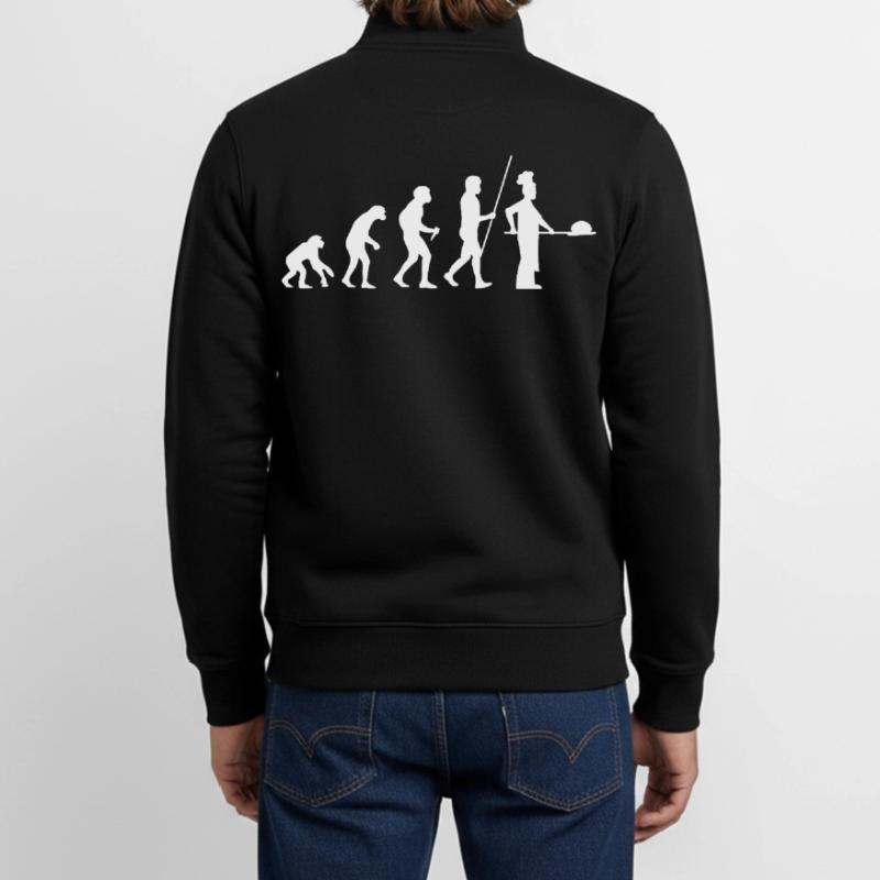 Évolution de Baker Sweat zippé unisexe en coton bio Stanley/Stella