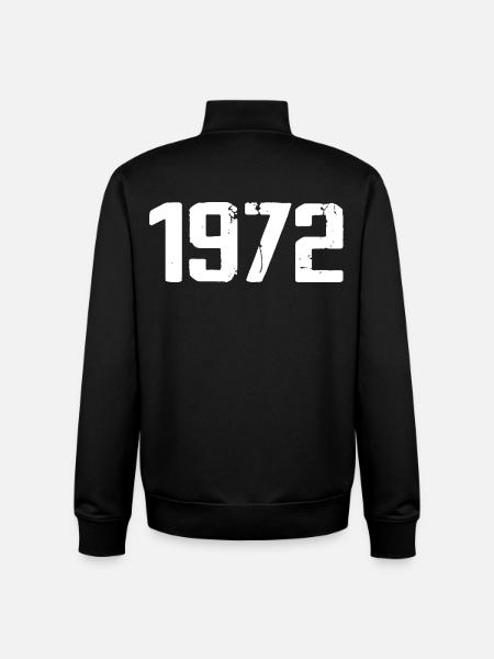 1972 - Unisex Organic Zip Sweatshirt by Stanley/Stella - black