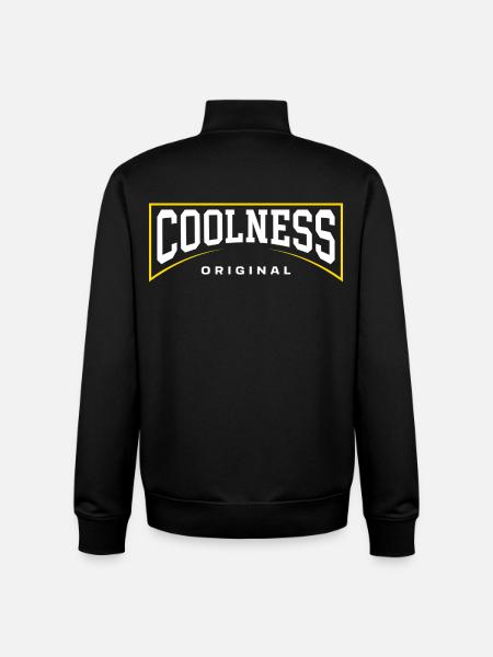 Coolness Original - Unisex Organic Zip Sweatshirt von Stanley/Stella - Schwarz