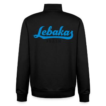Milling Lebakas - Unisex Organic Zip Sweatshirt by Stanley/Stella - black - Back - AI Model Male 185 light (185cm)