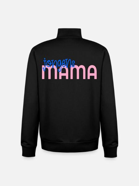 Jungs-Mama - Unisex Organic Zip Sweatshirt von Stanley/Stella - Schwarz