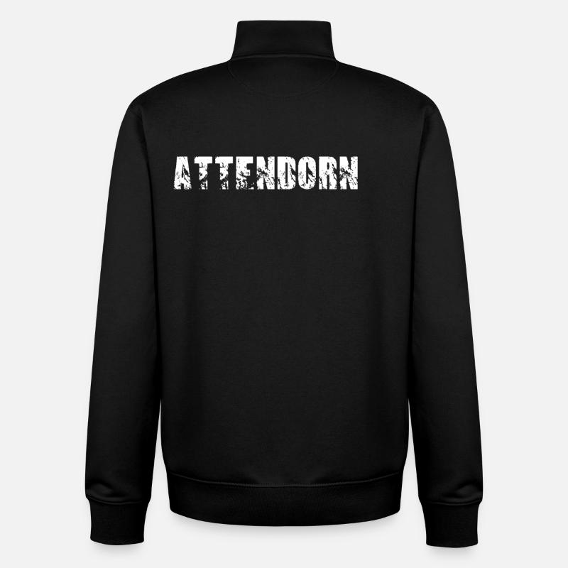 Attendorn - Unisex Organic Zip Sweatshirt von Stanley/Stella - Schwarz