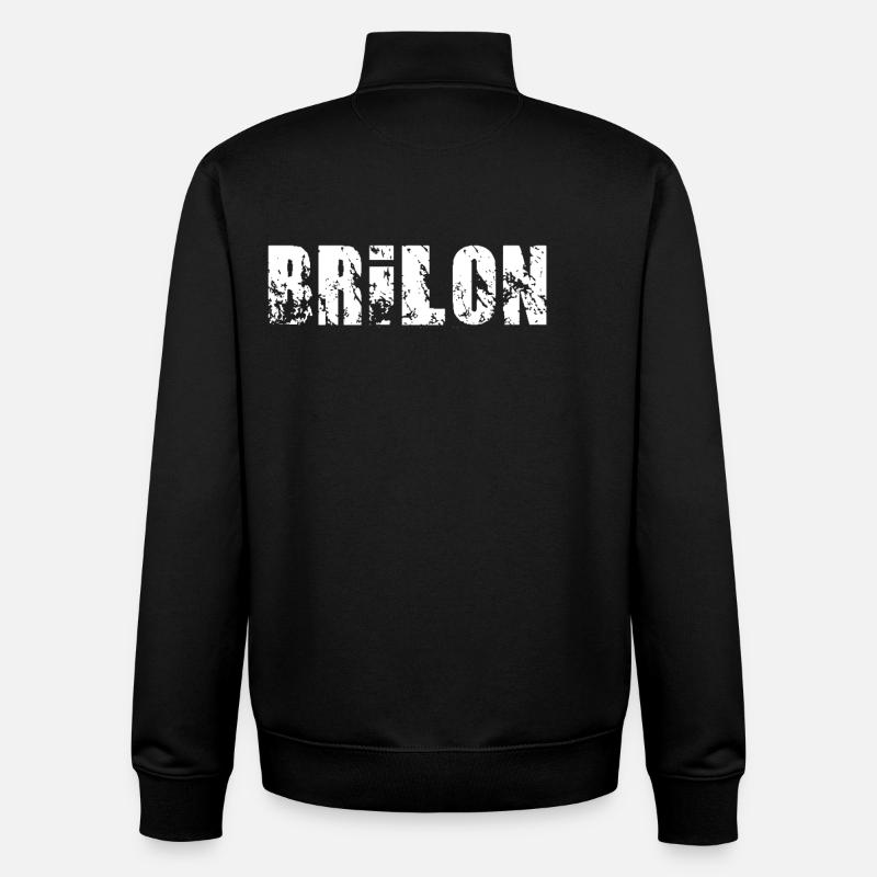 Brilon - Unisex Organic Zip Sweatshirt von Stanley/Stella - Schwarz