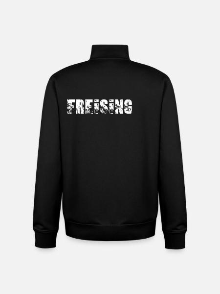 Freising - Unisex Organic Zip Sweatshirt von Stanley/Stella - Schwarz