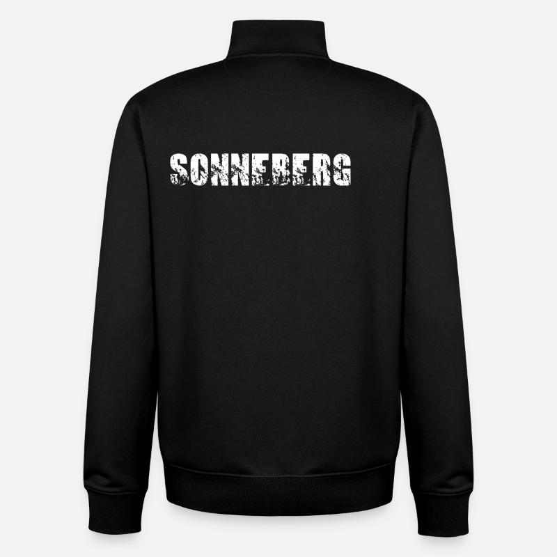 Sonneberg - Unisex Organic Zip Sweatshirt von Stanley/Stella - Schwarz