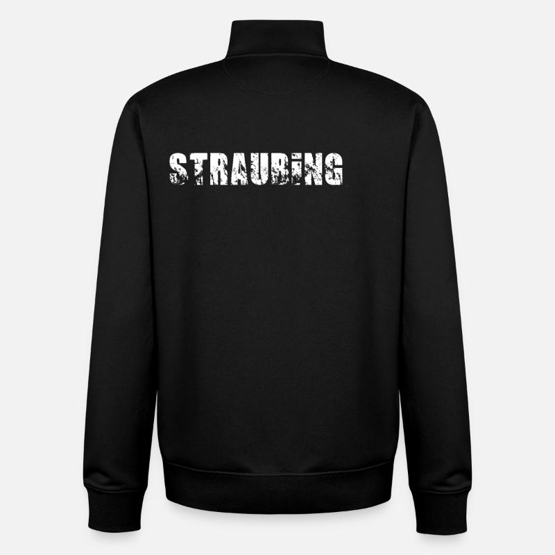 Straubing - Unisex Organic Zip Sweatshirt von Stanley/Stella - Schwarz