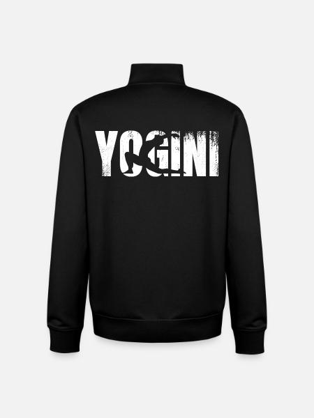 Yogini - Unisex Organic Zip Sweatshirt by Stanley/Stella - black