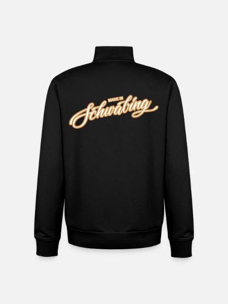 Schwabing - because it's your hood! - Unisex Organic Zip Sweatshirt by Stanley/Stella - black