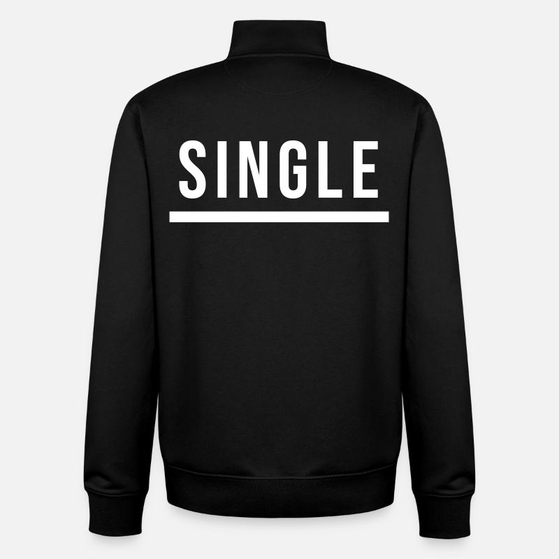 Cadeau unique - Sweat zippé unisexe en coton bio Stanley/Stella - noir