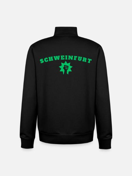 Schweinfurt - Unisex Organic Zip Sweatshirt von Stanley/Stella - Schwarz